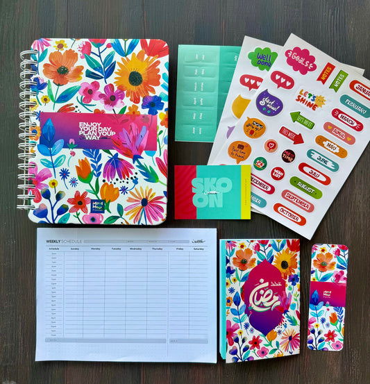MindMap Yearly Planner - Blooming Joy