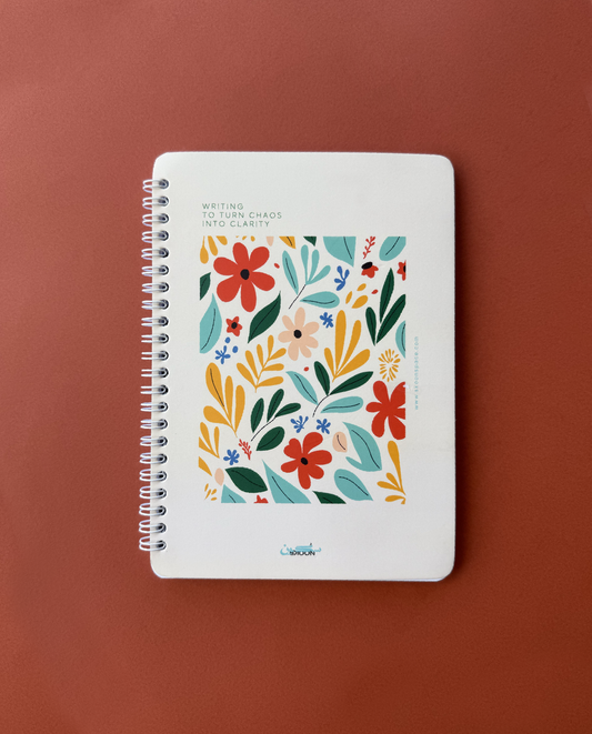 Spiral Notebook - Botanical Light