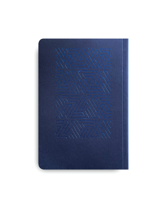 MindMap Quarterly Planner - Navy Blue