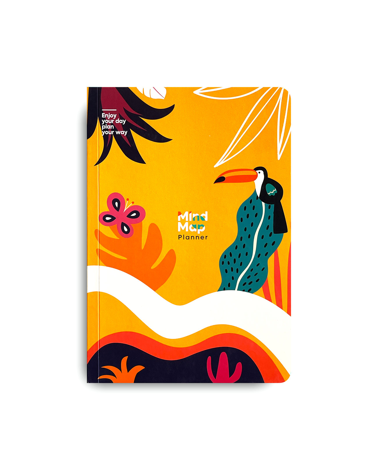 MindMap Quarterly Planner - Yellow Tropica