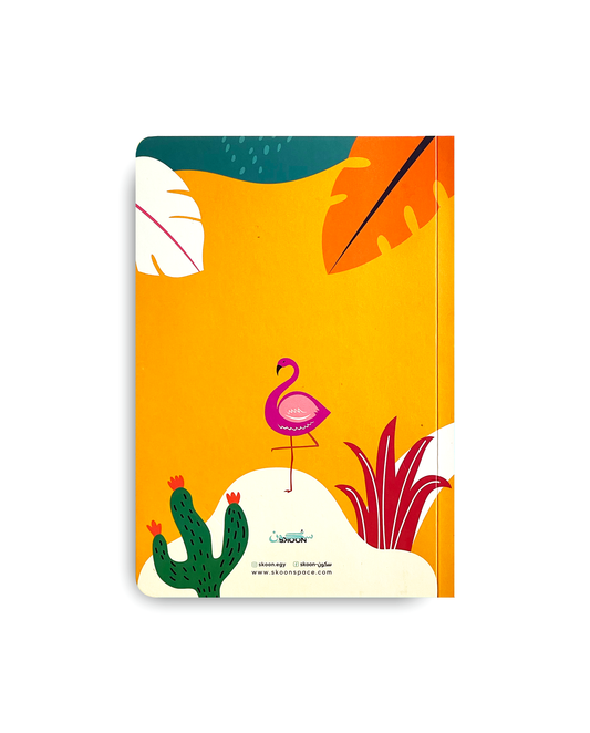 MindMap Quarterly Planner - Yellow Tropica