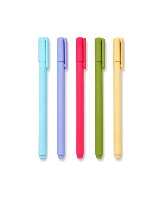 Gel Pens – Soft Day (5 Colors)