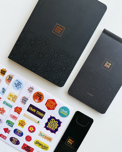 MindMap Quarterly Planner - Royal Black