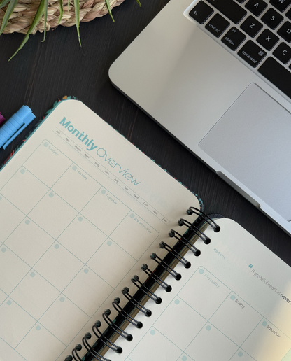 MindMap Yearly Planner - Flamingo Vibes