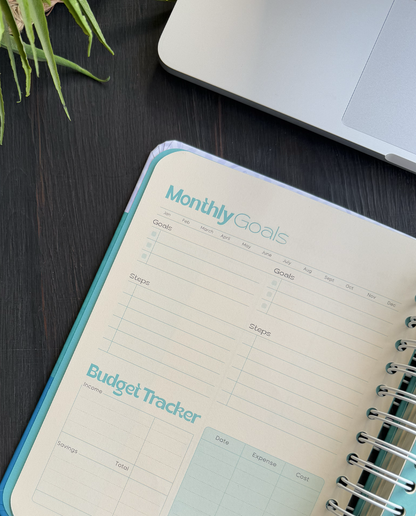 MindMap Yearly Planner - Flamingo Vibes