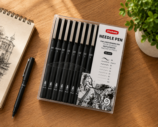 Fineliner Drawing Pen Set – 9 Pens