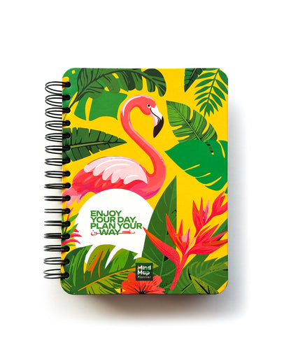 MindMap Yearly Planner - Flamingo Vibes