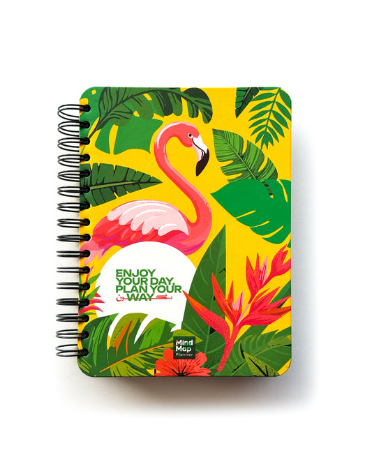 MindMap Yearly Planner - Flamingo Vibes