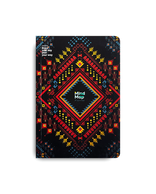 MindMap Quarterly Planner - Geo Colors