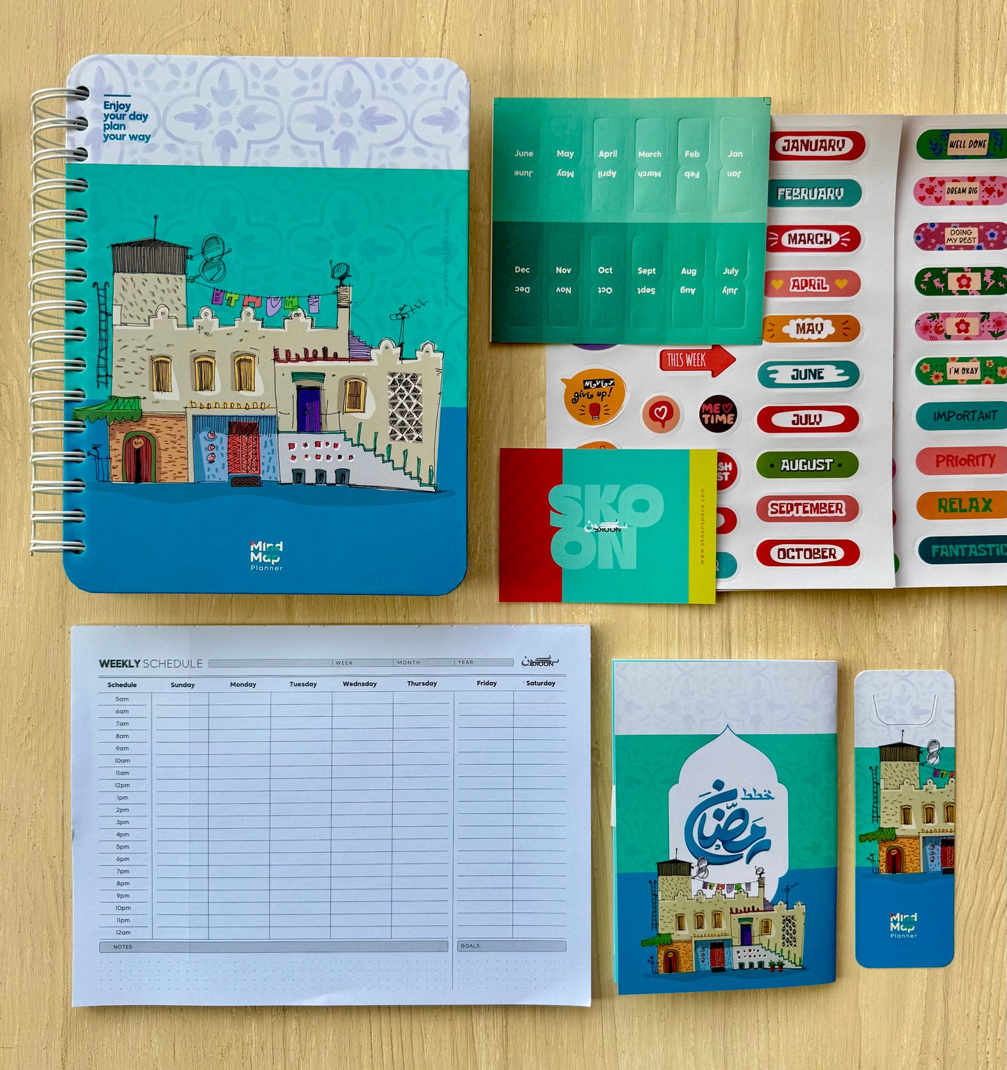 MindMap Yearly Planner - House Of Charm