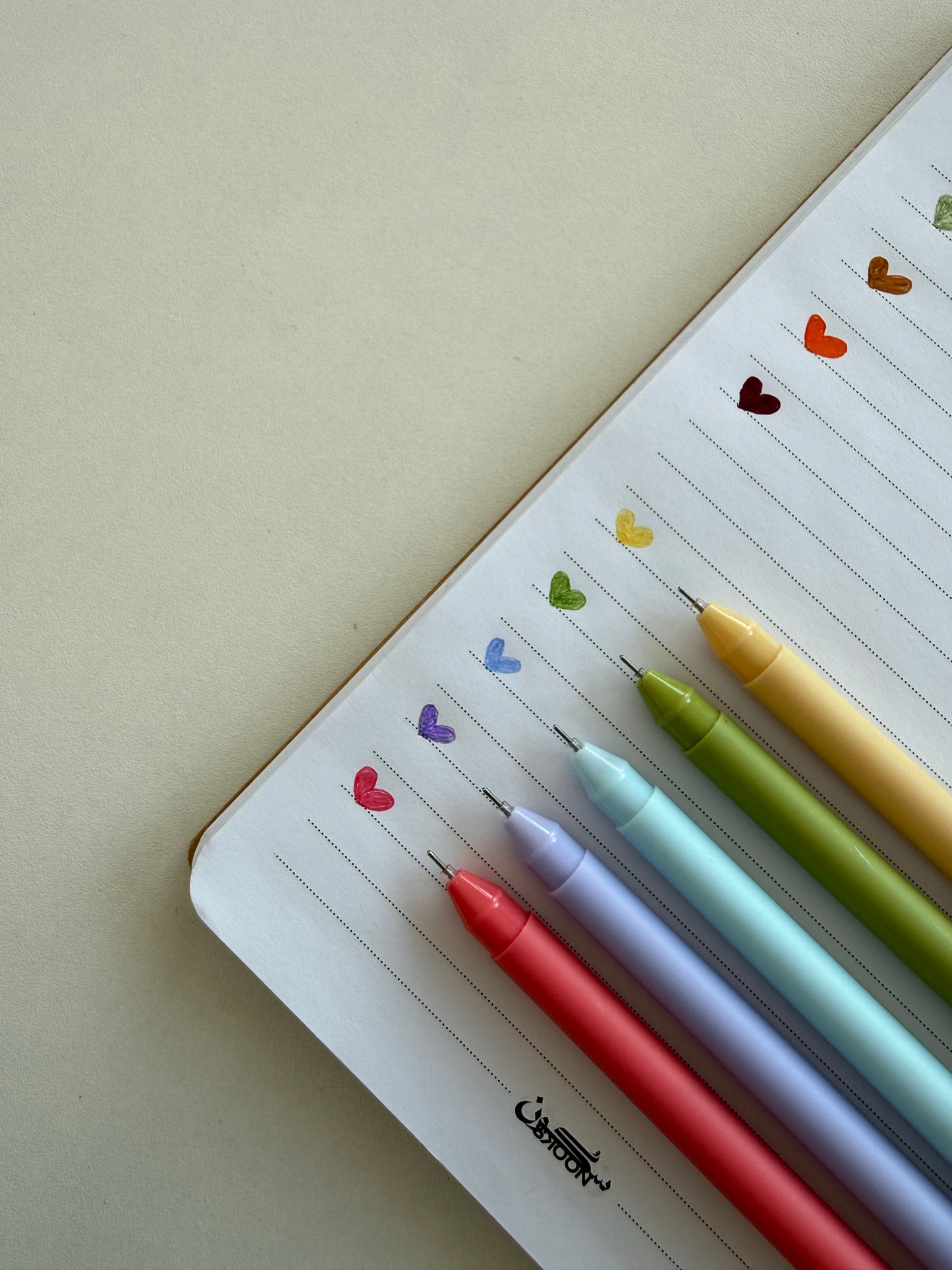 Gel Pens – Soft Day (5 Colors)