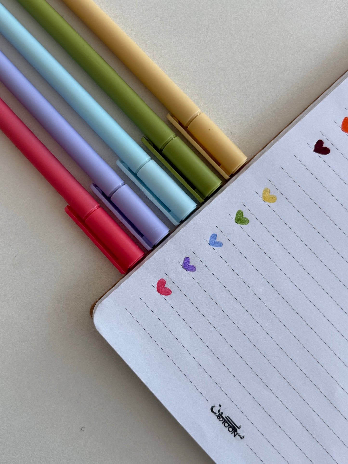 Gel Pens – Soft Day (5 Colors)