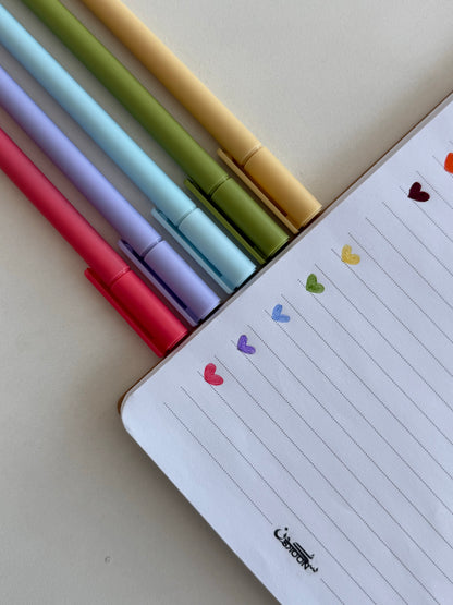 Gel Pens – Soft Day (5 Colors)