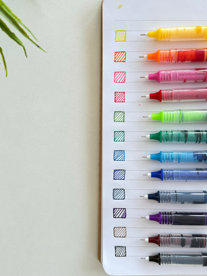 Quick-Drying Gel Pens – 12 Colors