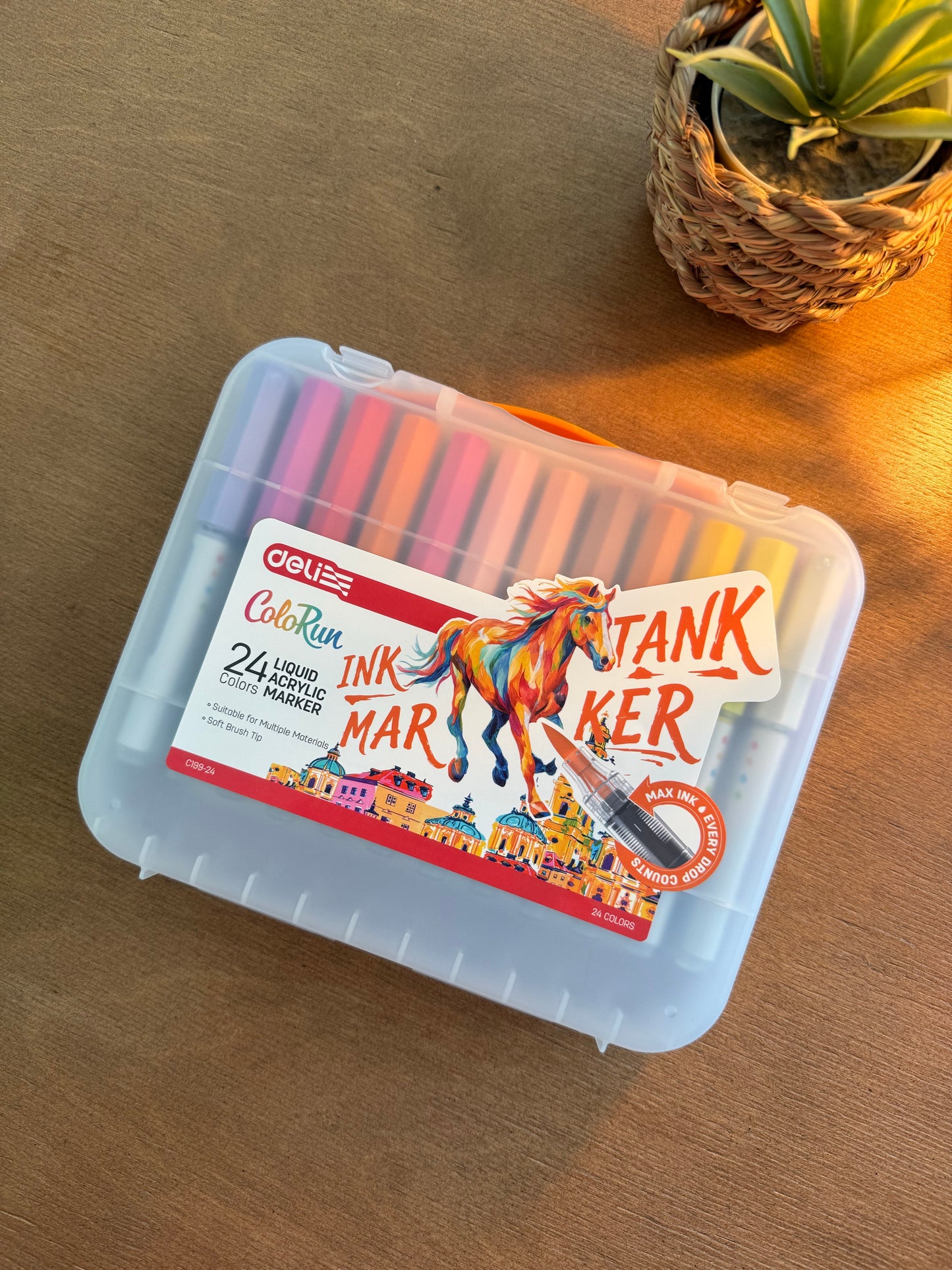 Liquid Acrylic Markers - 24