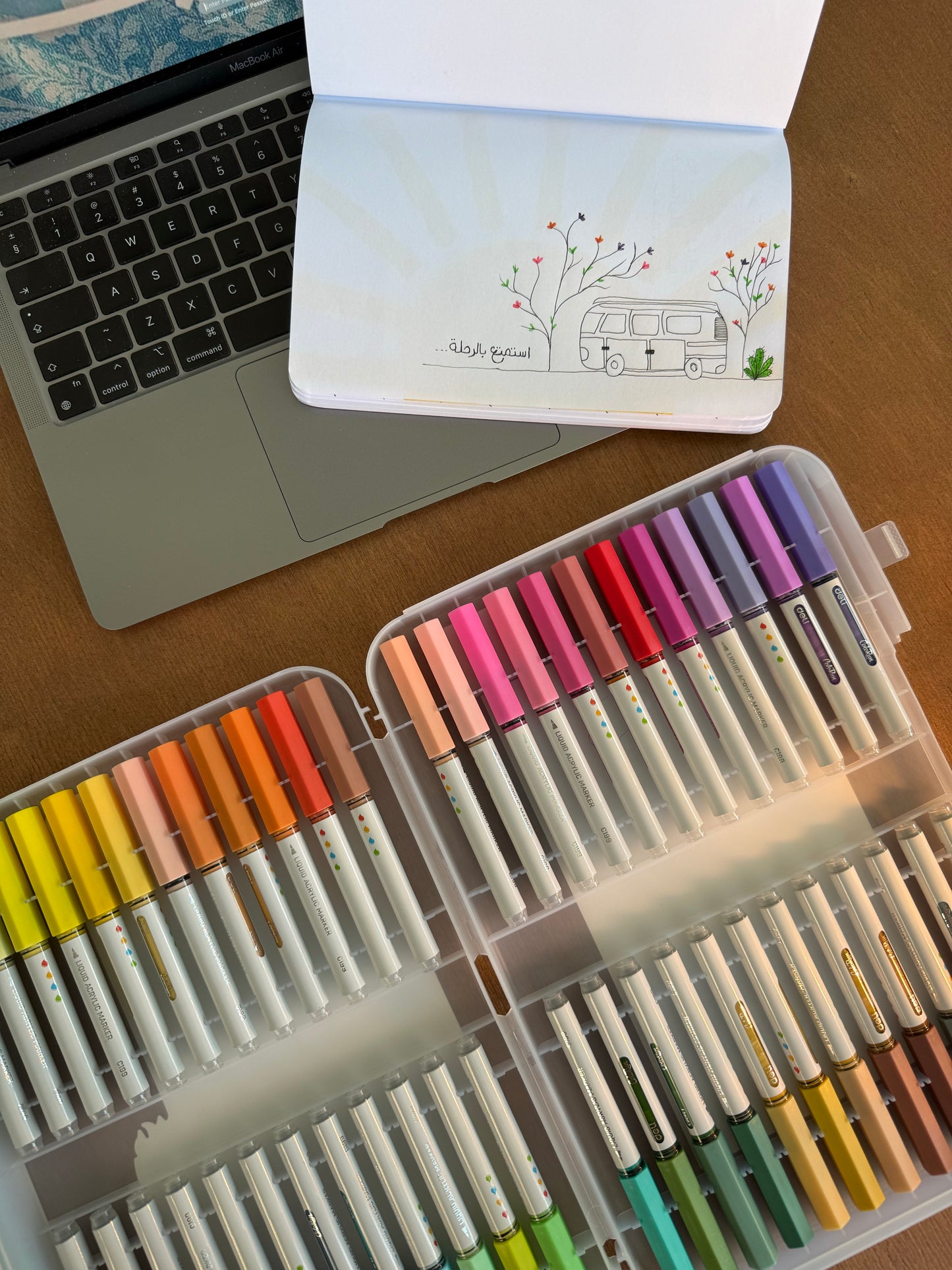 Liquid Acrylic Markers - 48