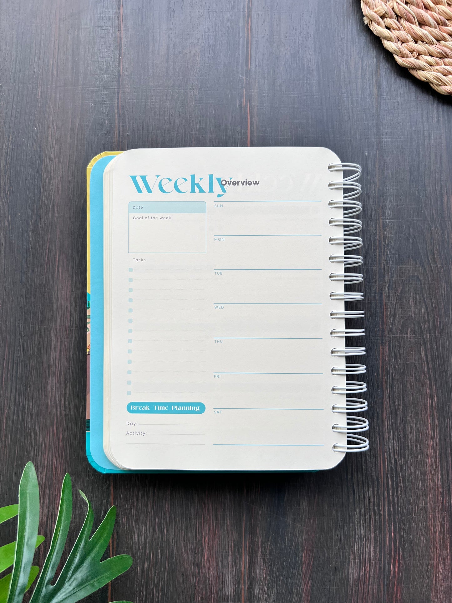 MindMap Yearly Planner - Mint Home