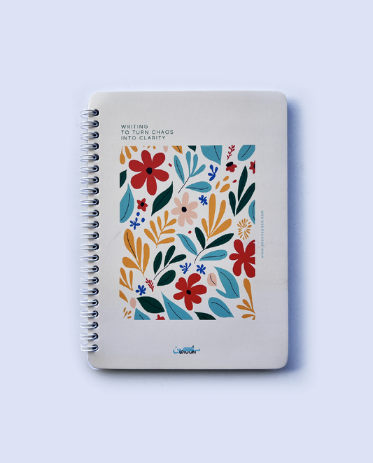 Spiral Notebook - Botanical Light