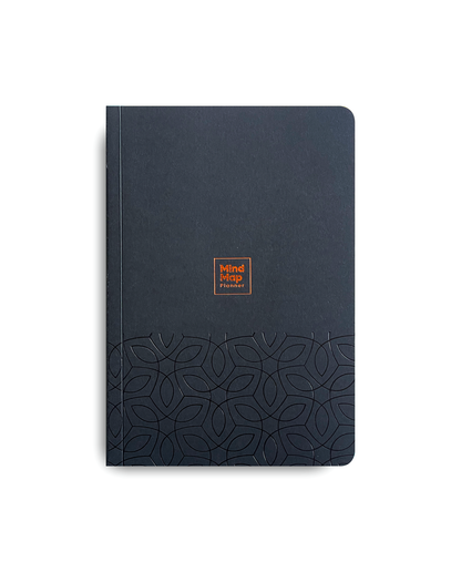 MindMap Quarterly Planner - Royal Black