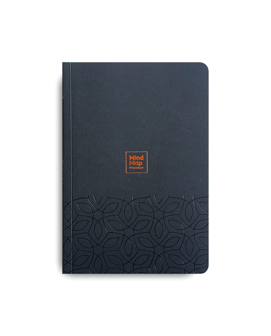 MindMap Quarterly Planner - Royal Black