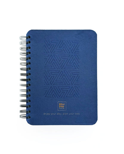 MindMap Yearly Planner - Navy Blue