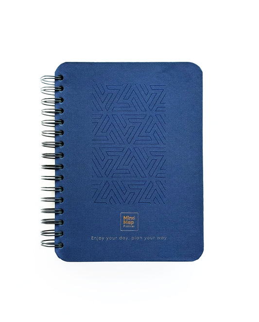 MindMap Yearly Planner - Navy Blue