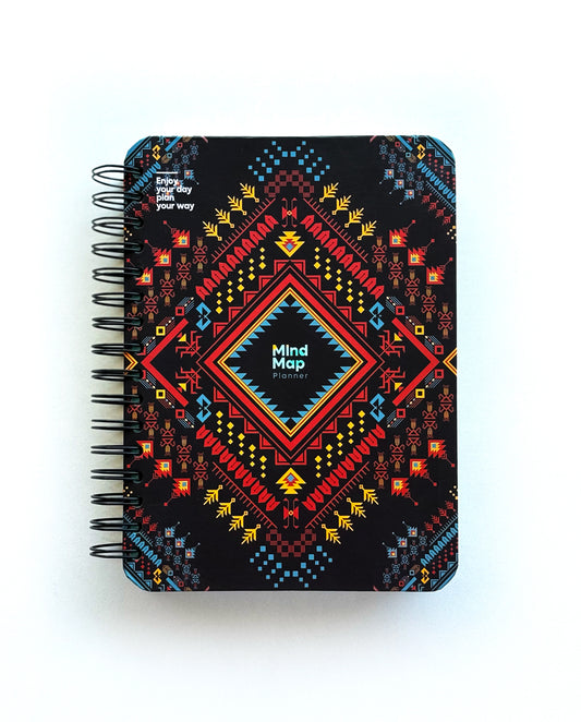 MindMap Yearly Planner - Geo Colors