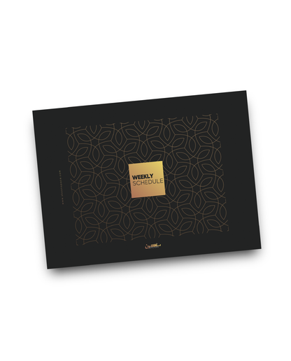 Weekly Schedule - Elegant