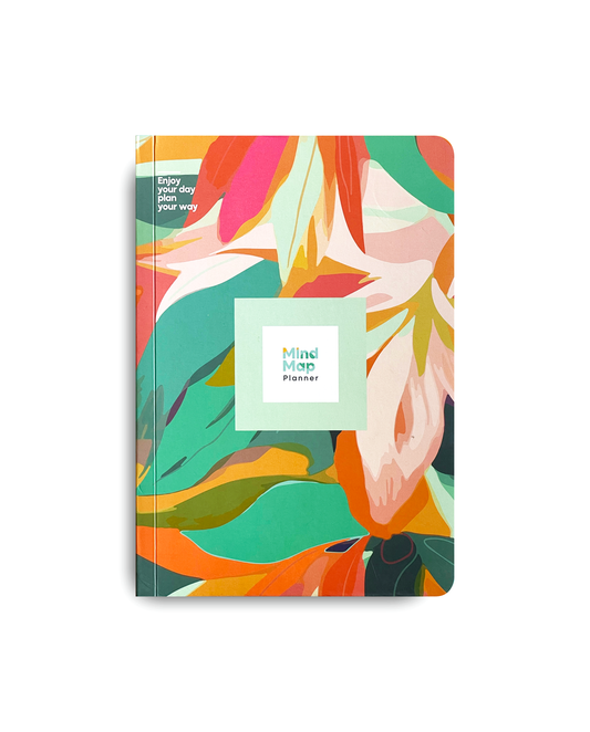 MindMap Quarterly Planner - Pastels
